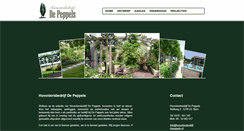 Desktop Screenshot of hoveniersbedrijf-depeppels.nl